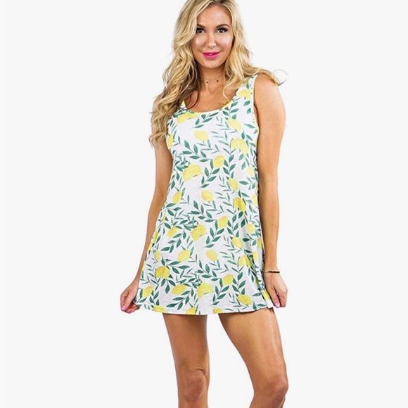 Tipsy Elves Other - ⭐️ Tipsy Elves Laidback Lemon Beach Cover Up Dress
